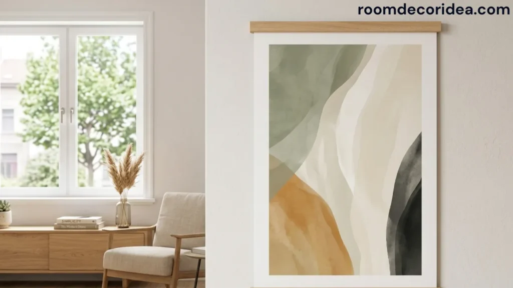 WALL DECOR IDEAS WITHOUT NAILS OR DRILLING