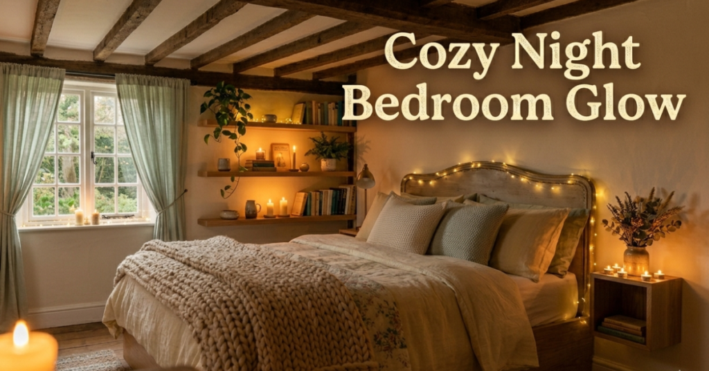 Small English Cottage Bedroom Makeover on a Budget