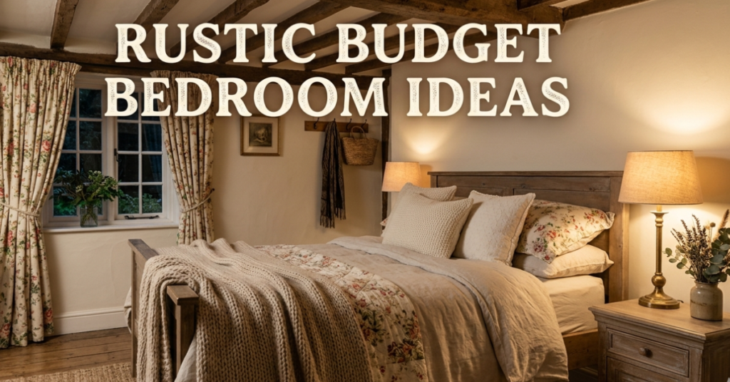 Small English Cottage Bedroom Makeover on a Budget