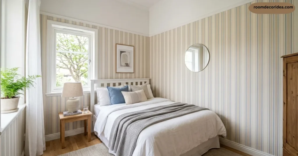 Wallpaper Décor for a Bedroom