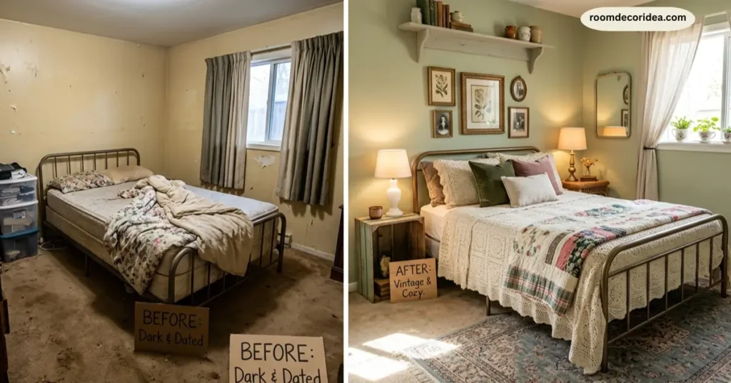 Vintage Bedroom Design