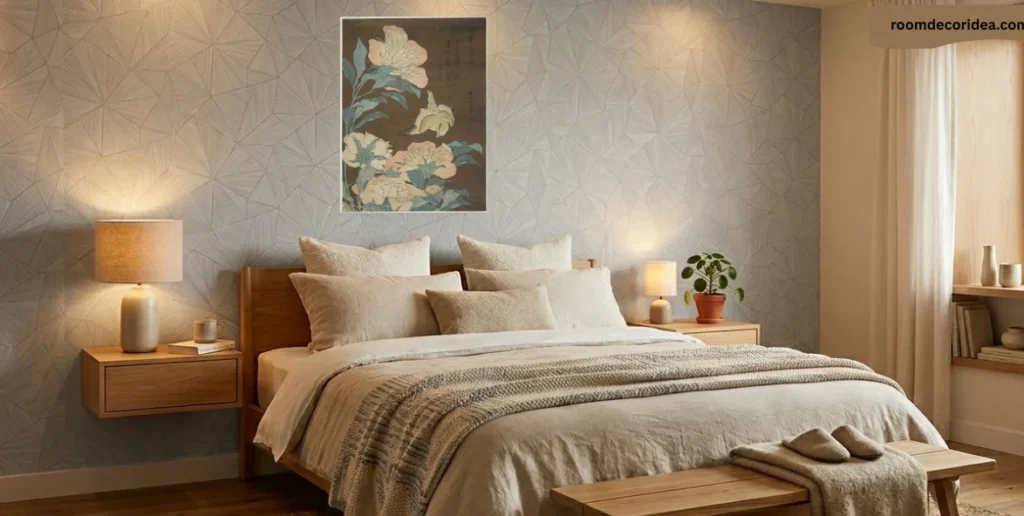 Wallpaper Décor for a Bedroom