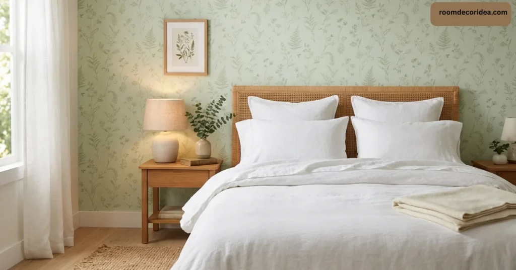 Wallpaper Décor for a Bedroom