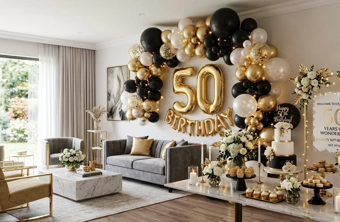 50th Birthday Room Decoration Ideas 50th Birthday Room Decoration Ideas