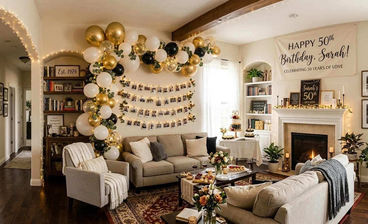 50th Birthday Room Decoration Ideas 50th Birthday Room Decoration Ideas