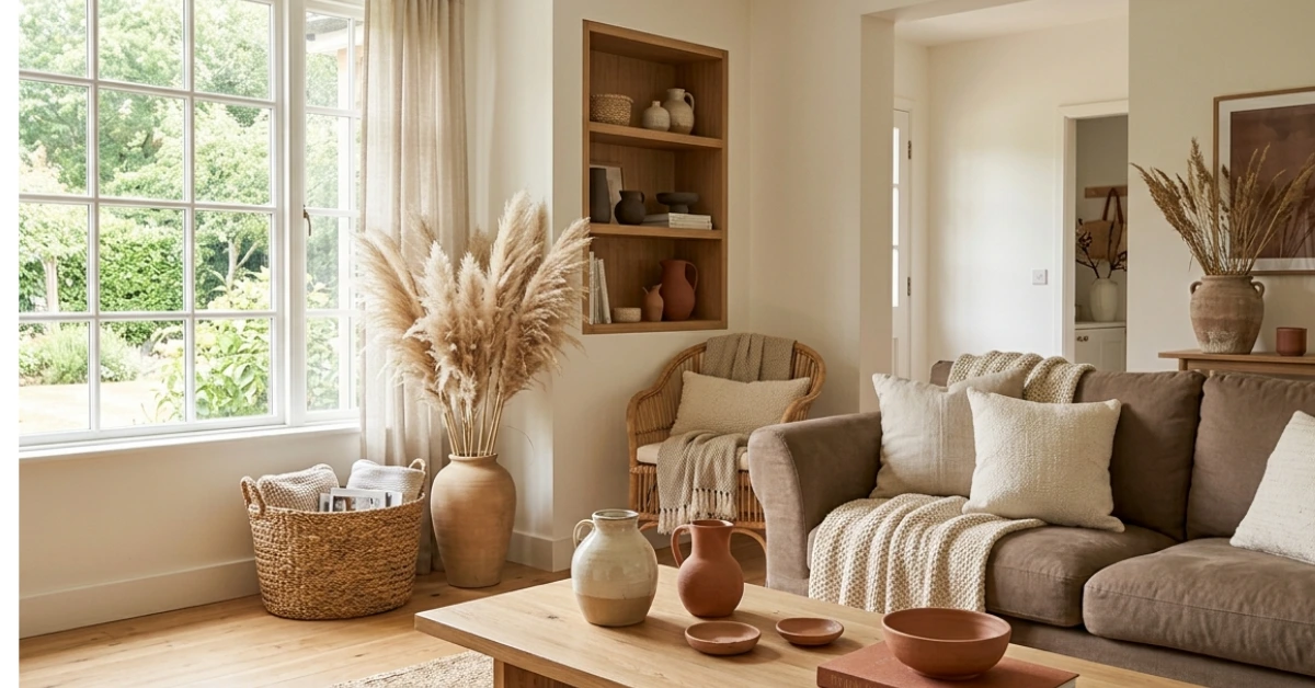Neutral Living Room Decor
