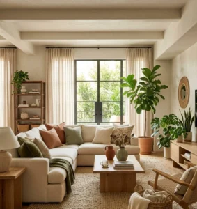 Layered Comfort Living Room