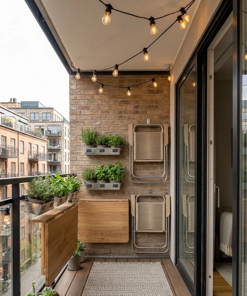 Small Balcony Furniture Ideas for Compact Spaces